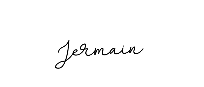 Use a signature maker to create a handwritten signature online. With this signature software, you can design (BallpointsItalic-DORy9) your own signature for name Jermain. Jermain signature style 11 images and pictures png