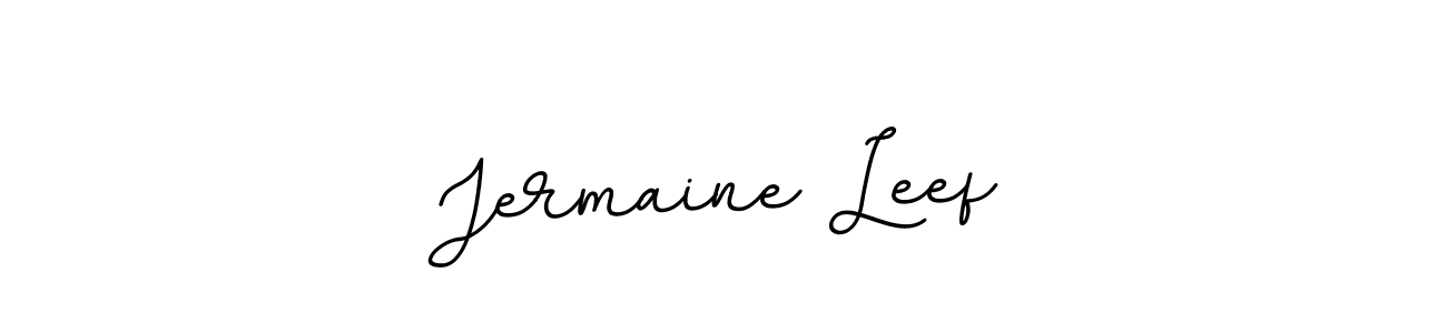 It looks lik you need a new signature style for name Jermaine Leef. Design unique handwritten (BallpointsItalic-DORy9) signature with our free signature maker in just a few clicks. Jermaine Leef signature style 11 images and pictures png