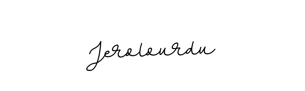 You should practise on your own different ways (BallpointsItalic-DORy9) to write your name (Jerolourdu) in signature. don't let someone else do it for you. Jerolourdu signature style 11 images and pictures png