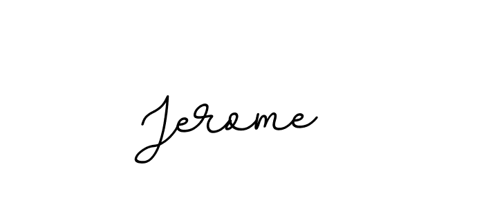 Use a signature maker to create a handwritten signature online. With this signature software, you can design (BallpointsItalic-DORy9) your own signature for name Jerome . Jerome  signature style 11 images and pictures png