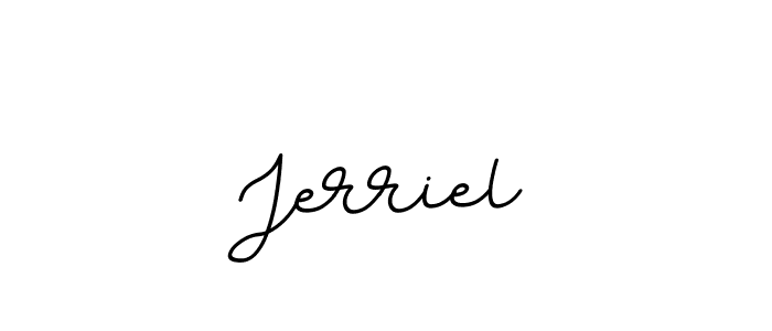 Also we have Jerriel name is the best signature style. Create professional handwritten signature collection using BallpointsItalic-DORy9 autograph style. Jerriel signature style 11 images and pictures png