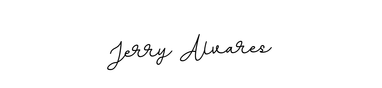 You should practise on your own different ways (BallpointsItalic-DORy9) to write your name (Jerry Alvares) in signature. don't let someone else do it for you. Jerry Alvares signature style 11 images and pictures png