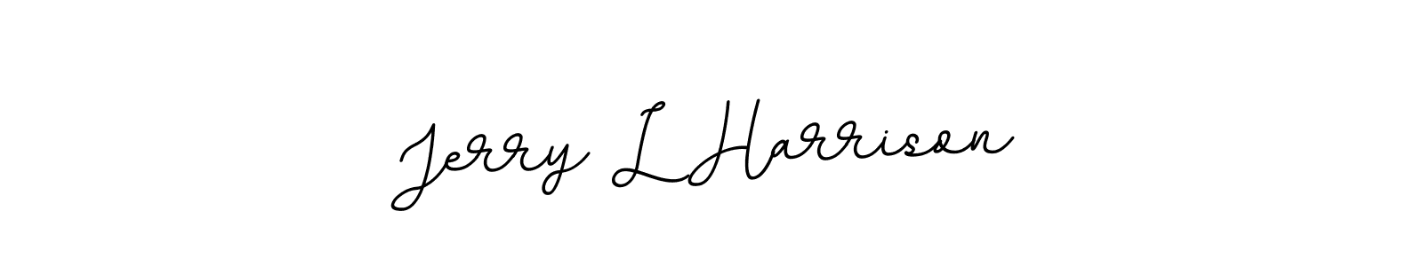 It looks lik you need a new signature style for name Jerry L Harrison. Design unique handwritten (BallpointsItalic-DORy9) signature with our free signature maker in just a few clicks. Jerry L Harrison signature style 11 images and pictures png