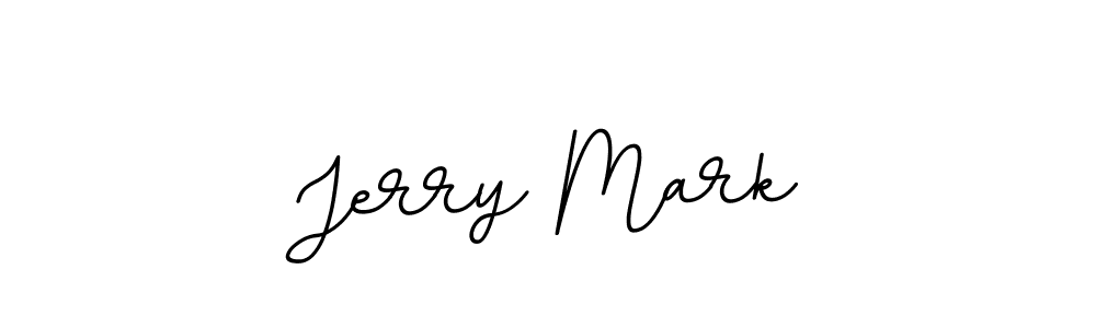 How to make Jerry Mark name signature. Use BallpointsItalic-DORy9 style for creating short signs online. This is the latest handwritten sign. Jerry Mark signature style 11 images and pictures png