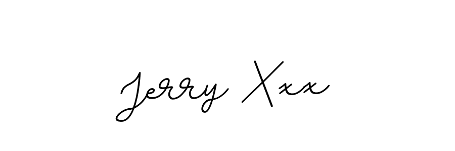 How to make Jerry Xxx name signature. Use BallpointsItalic-DORy9 style for creating short signs online. This is the latest handwritten sign. Jerry Xxx signature style 11 images and pictures png