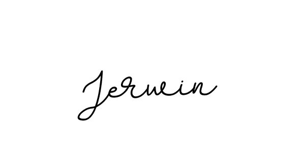 How to make Jerwin signature? BallpointsItalic-DORy9 is a professional autograph style. Create handwritten signature for Jerwin name. Jerwin signature style 11 images and pictures png