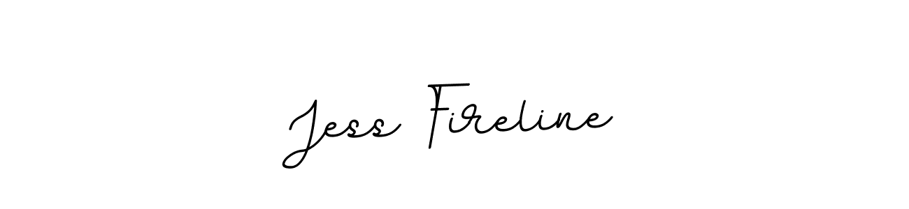 Create a beautiful signature design for name Jess Fireline. With this signature (BallpointsItalic-DORy9) fonts, you can make a handwritten signature for free. Jess Fireline signature style 11 images and pictures png