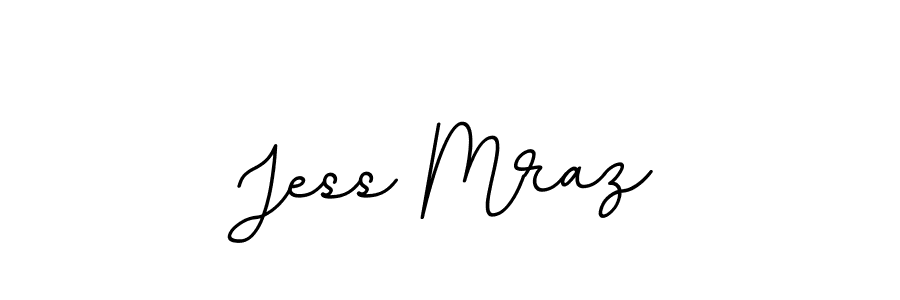 Use a signature maker to create a handwritten signature online. With this signature software, you can design (BallpointsItalic-DORy9) your own signature for name Jess Mraz. Jess Mraz signature style 11 images and pictures png