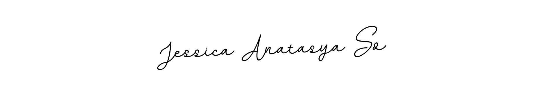 Jessica Anatasya So stylish signature style. Best Handwritten Sign (BallpointsItalic-DORy9) for my name. Handwritten Signature Collection Ideas for my name Jessica Anatasya So. Jessica Anatasya So signature style 11 images and pictures png