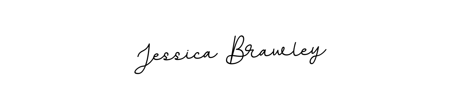 Jessica Brawley stylish signature style. Best Handwritten Sign (BallpointsItalic-DORy9) for my name. Handwritten Signature Collection Ideas for my name Jessica Brawley. Jessica Brawley signature style 11 images and pictures png