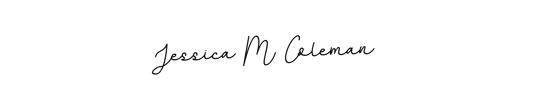 Similarly BallpointsItalic-DORy9 is the best handwritten signature design. Signature creator online .You can use it as an online autograph creator for name Jessica M Coleman. Jessica M Coleman signature style 11 images and pictures png