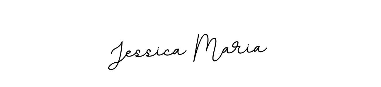 Create a beautiful signature design for name Jessica Maria. With this signature (BallpointsItalic-DORy9) fonts, you can make a handwritten signature for free. Jessica Maria signature style 11 images and pictures png