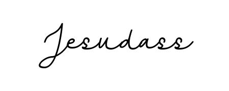 Practice writing Jesudass with the flow of BallpointsItalic-DORy9 lettering. A fantastic source of inspiration for developing your personal signature style. Jesudass signature style 11 images and pictures png