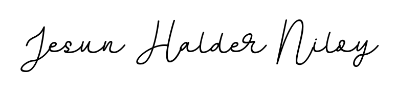 Create a personalized artistic stamp with Jesun Halder Niloy in BallpointsItalic-DORy9 font. Perfect for visual artists, designers, and influencers. Jesun Halder Niloy signature style 11 images and pictures png