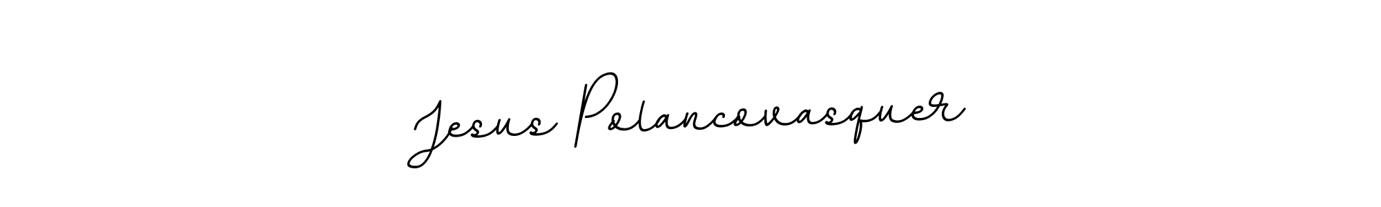 Create a beautiful signature design for name Jesus Polancovasquer. With this signature (BallpointsItalic-DORy9) fonts, you can make a handwritten signature for free. Jesus Polancovasquer signature style 11 images and pictures png
