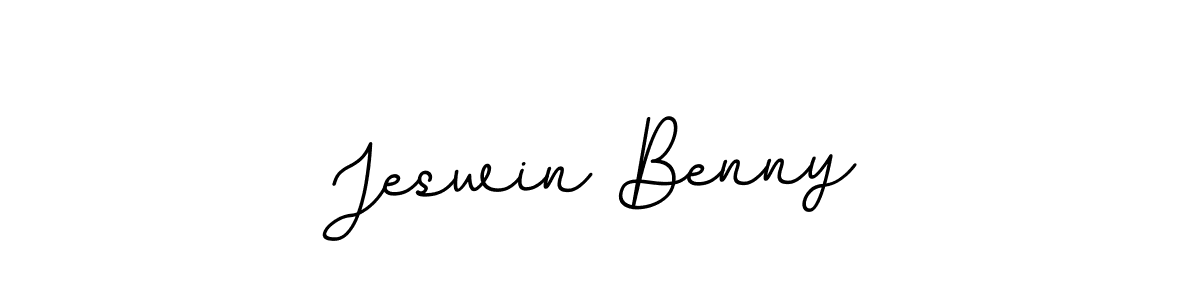 Similarly BallpointsItalic-DORy9 is the best handwritten signature design. Signature creator online .You can use it as an online autograph creator for name Jeswin Benny. Jeswin Benny signature style 11 images and pictures png