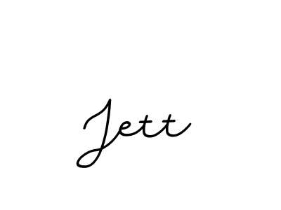 The best way (BallpointsItalic-DORy9) to make a short signature is to pick only two or three words in your name. The name Jett include a total of six letters. For converting this name. Jett signature style 11 images and pictures png