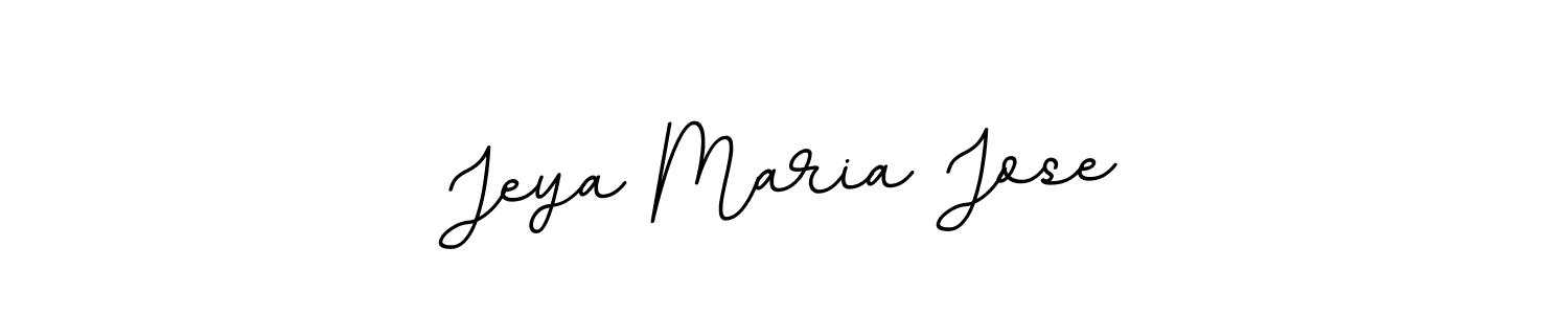 Use a signature maker to create a handwritten signature online. With this signature software, you can design (BallpointsItalic-DORy9) your own signature for name Jeya Maria Jose. Jeya Maria Jose signature style 11 images and pictures png