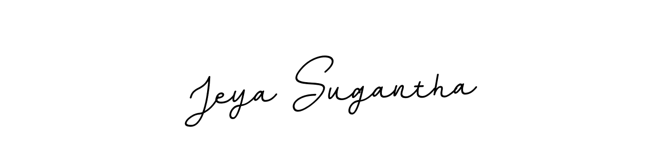 Use a signature maker to create a handwritten signature online. With this signature software, you can design (BallpointsItalic-DORy9) your own signature for name Jeya Sugantha. Jeya Sugantha signature style 11 images and pictures png