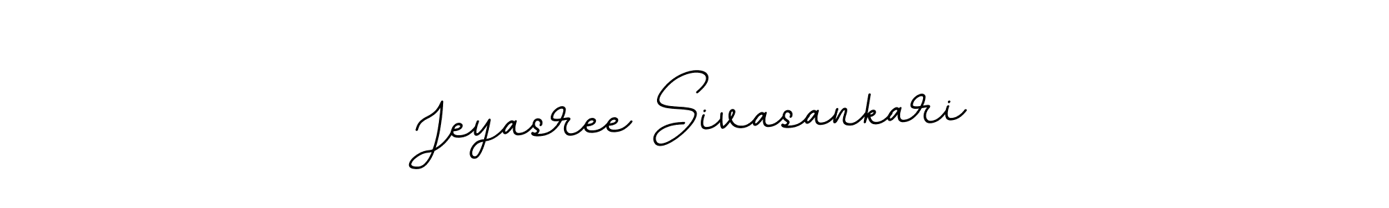 Use a signature maker to create a handwritten signature online. With this signature software, you can design (BallpointsItalic-DORy9) your own signature for name Jeyasree Sivasankari. Jeyasree Sivasankari signature style 11 images and pictures png