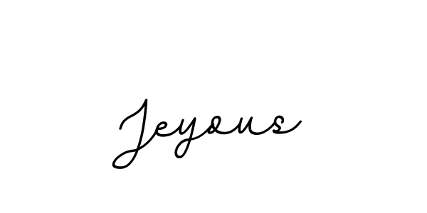 Use a signature maker to create a handwritten signature online. With this signature software, you can design (BallpointsItalic-DORy9) your own signature for name Jeyous. Jeyous signature style 11 images and pictures png