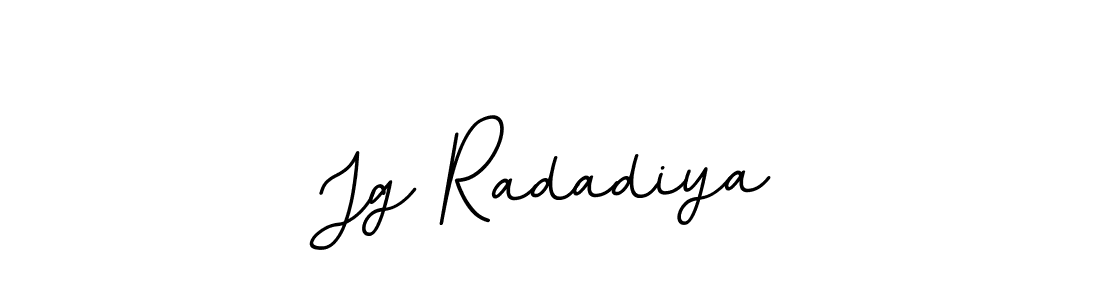 This is the best signature style for the Jg Radadiya name. Also you like these signature font (BallpointsItalic-DORy9). Mix name signature. Jg Radadiya signature style 11 images and pictures png