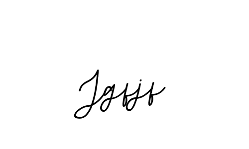 You should practise on your own different ways (BallpointsItalic-DORy9) to write your name (Jgfjf) in signature. don't let someone else do it for you. Jgfjf signature style 11 images and pictures png