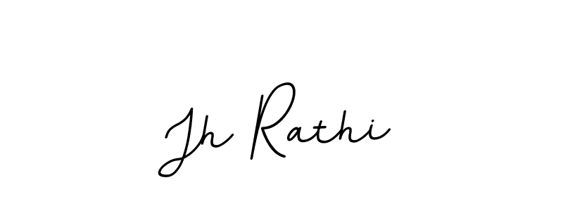 Design your own signature with our free online signature maker. With this signature software, you can create a handwritten (BallpointsItalic-DORy9) signature for name Jh Rathi. Jh Rathi signature style 11 images and pictures png