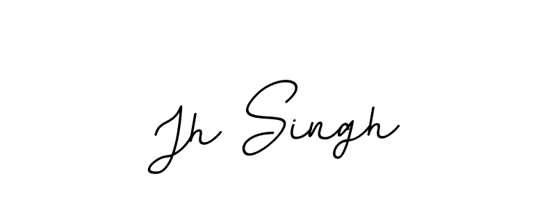 Use a signature maker to create a handwritten signature online. With this signature software, you can design (BallpointsItalic-DORy9) your own signature for name Jh Singh. Jh Singh signature style 11 images and pictures png