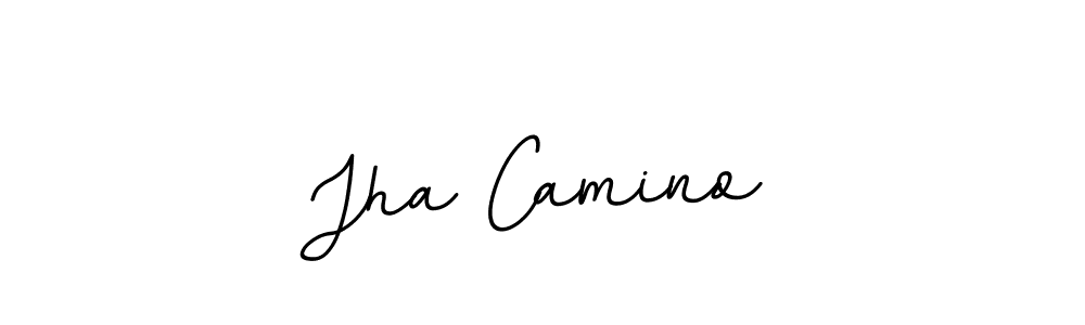 Similarly BallpointsItalic-DORy9 is the best handwritten signature design. Signature creator online .You can use it as an online autograph creator for name Jha Camino. Jha Camino signature style 11 images and pictures png