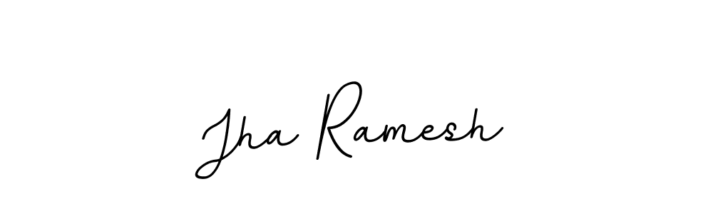 Also we have Jha Ramesh name is the best signature style. Create professional handwritten signature collection using BallpointsItalic-DORy9 autograph style. Jha Ramesh signature style 11 images and pictures png