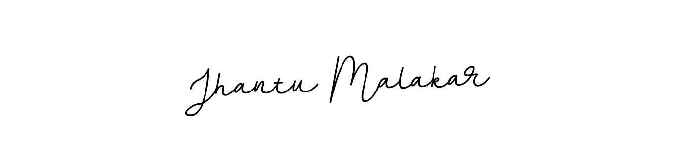 Design your own signature with our free online signature maker. With this signature software, you can create a handwritten (BallpointsItalic-DORy9) signature for name Jhantu Malakar. Jhantu Malakar signature style 11 images and pictures png