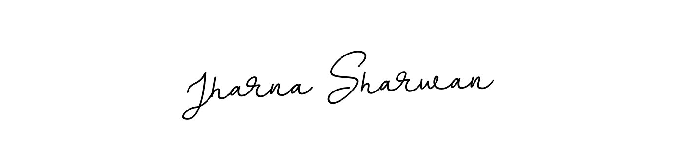 Once you've used our free online signature maker to create your best signature BallpointsItalic-DORy9 style, it's time to enjoy all of the benefits that Jharna Sharwan name signing documents. Jharna Sharwan signature style 11 images and pictures png