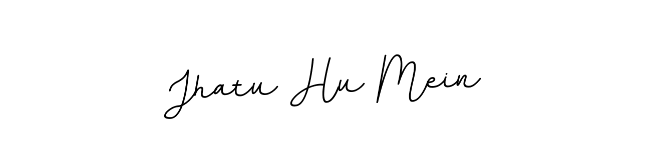 Similarly BallpointsItalic-DORy9 is the best handwritten signature design. Signature creator online .You can use it as an online autograph creator for name Jhatu Hu Mein. Jhatu Hu Mein signature style 11 images and pictures png