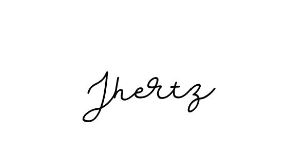 How to make Jhertz signature? BallpointsItalic-DORy9 is a professional autograph style. Create handwritten signature for Jhertz name. Jhertz signature style 11 images and pictures png