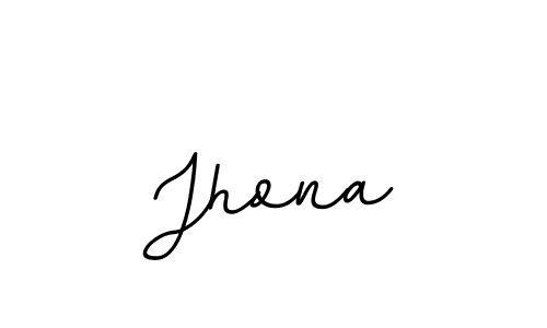 You should practise on your own different ways (BallpointsItalic-DORy9) to write your name (Jhona) in signature. don't let someone else do it for you. Jhona signature style 11 images and pictures png