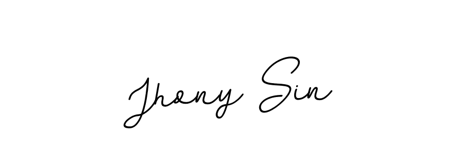 Also we have Jhony Sin name is the best signature style. Create professional handwritten signature collection using BallpointsItalic-DORy9 autograph style. Jhony Sin signature style 11 images and pictures png