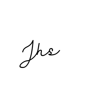 Use a signature maker to create a handwritten signature online. With this signature software, you can design (BallpointsItalic-DORy9) your own signature for name Jhs. Jhs signature style 11 images and pictures png