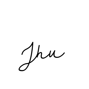 How to make Jhu name signature. Use BallpointsItalic-DORy9 style for creating short signs online. This is the latest handwritten sign. Jhu signature style 11 images and pictures png