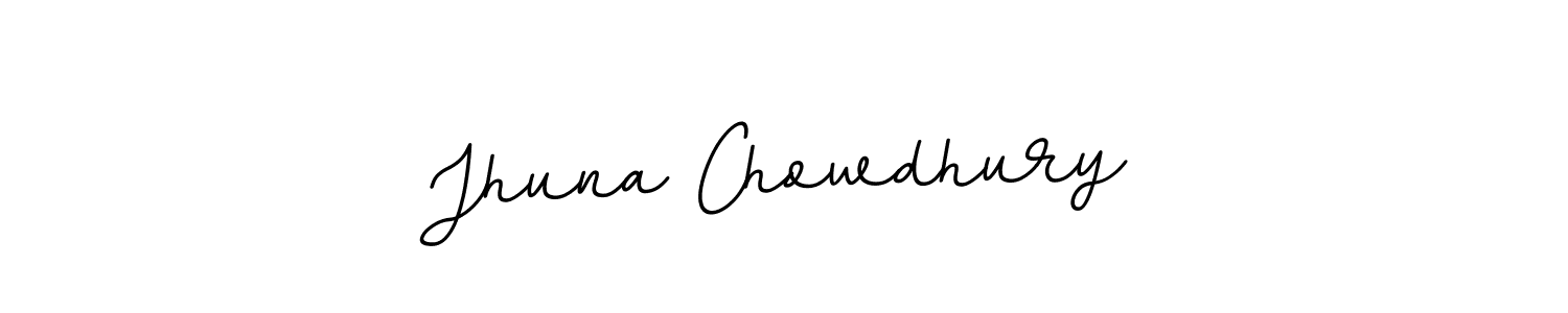 Make a beautiful signature design for name Jhuna Chowdhury. Use this online signature maker to create a handwritten signature for free. Jhuna Chowdhury signature style 11 images and pictures png