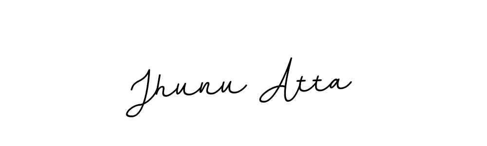 BallpointsItalic-DORy9 is a professional signature style that is perfect for those who want to add a touch of class to their signature. It is also a great choice for those who want to make their signature more unique. Get Jhunu Atta name to fancy signature for free. Jhunu Atta signature style 11 images and pictures png