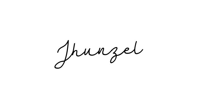 Jhunzel stylish signature style. Best Handwritten Sign (BallpointsItalic-DORy9) for my name. Handwritten Signature Collection Ideas for my name Jhunzel. Jhunzel signature style 11 images and pictures png