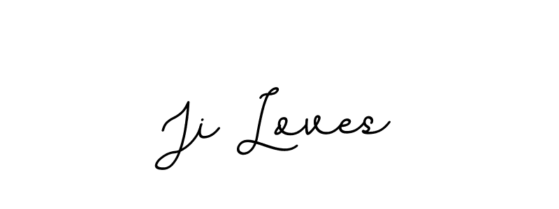 Also You can easily find your signature by using the search form. We will create Ji Loves name handwritten signature images for you free of cost using BallpointsItalic-DORy9 sign style. Ji Loves signature style 11 images and pictures png