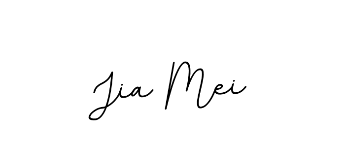 Make a beautiful signature design for name Jia Mei. With this signature (BallpointsItalic-DORy9) style, you can create a handwritten signature for free. Jia Mei signature style 11 images and pictures png