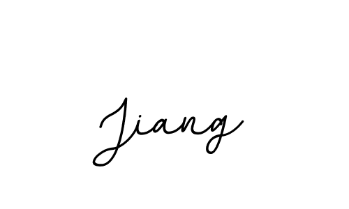 Create a beautiful signature design for name Jiang. With this signature (BallpointsItalic-DORy9) fonts, you can make a handwritten signature for free. Jiang signature style 11 images and pictures png