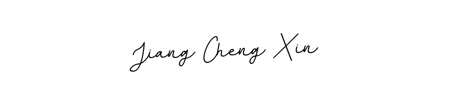 Check out images of Autograph of Jiang Cheng Xin name. Actor Jiang Cheng Xin Signature Style. BallpointsItalic-DORy9 is a professional sign style online. Jiang Cheng Xin signature style 11 images and pictures png