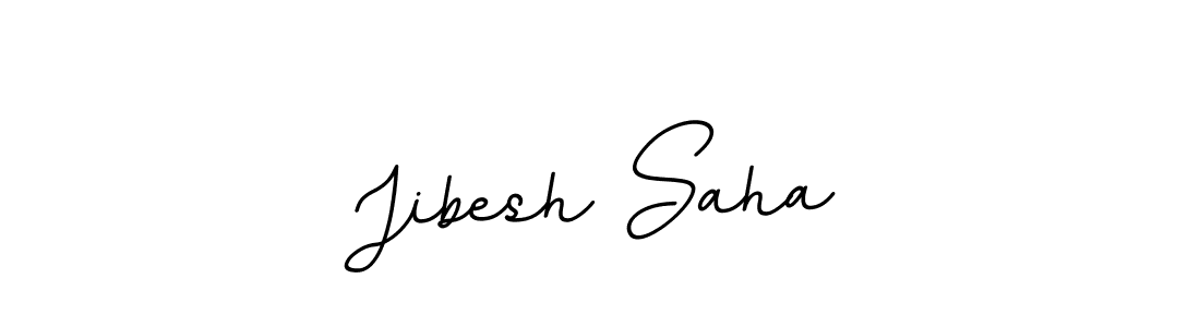 Create a beautiful signature design for name Jibesh Saha. With this signature (BallpointsItalic-DORy9) fonts, you can make a handwritten signature for free. Jibesh Saha signature style 11 images and pictures png