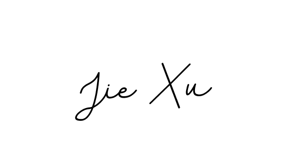 The best way (BallpointsItalic-DORy9) to make a short signature is to pick only two or three words in your name. The name Jie Xu include a total of six letters. For converting this name. Jie Xu signature style 11 images and pictures png