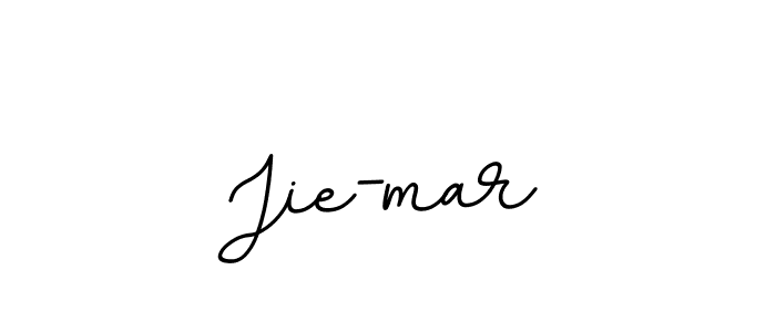 You should practise on your own different ways (BallpointsItalic-DORy9) to write your name (Jie-mar) in signature. don't let someone else do it for you. Jie-mar signature style 11 images and pictures png