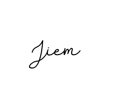 Jiem stylish signature style. Best Handwritten Sign (BallpointsItalic-DORy9) for my name. Handwritten Signature Collection Ideas for my name Jiem. Jiem signature style 11 images and pictures png